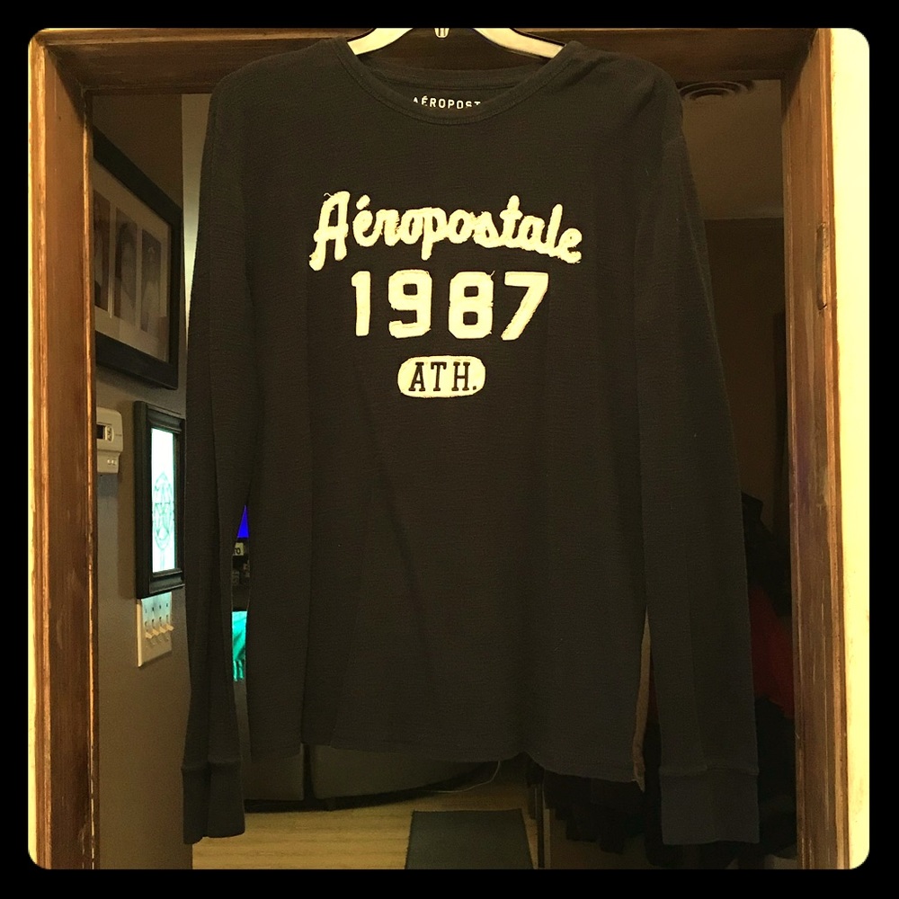 Black Aeropostale T-shirt size 2xl